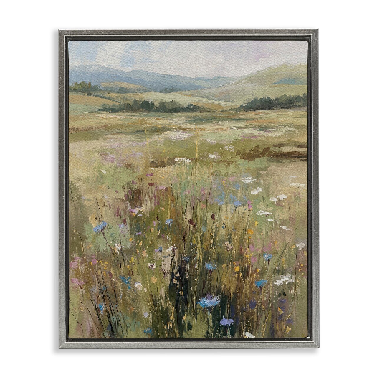 Stupell Industries Breezy Pastures Impression Floating Frame, design by Svetlana Aleynikova